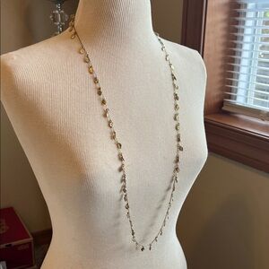 Elegant Gold Beaded Necklace